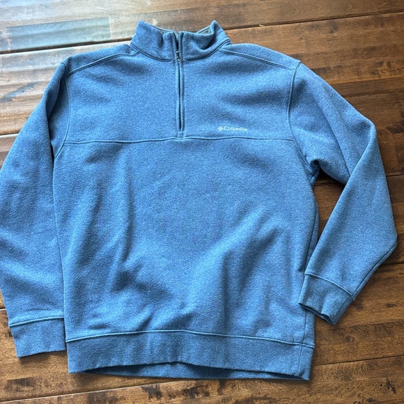 Columbia Other - Columbia Men's Half-Zip Sweater in Blue